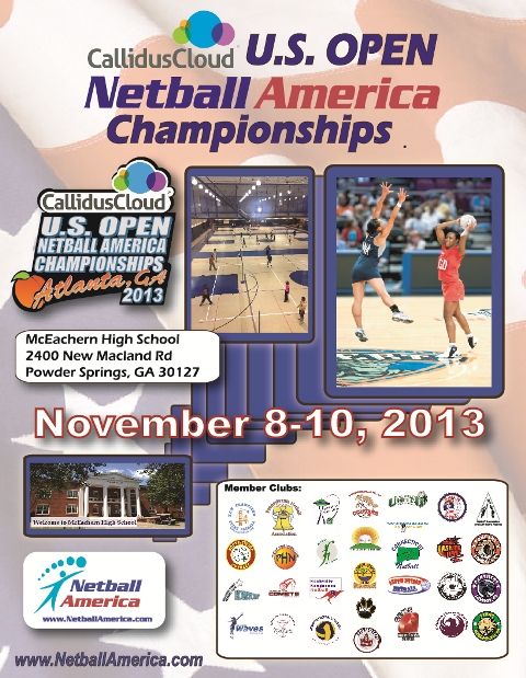 US Open Netball Champs 2013 general flyer