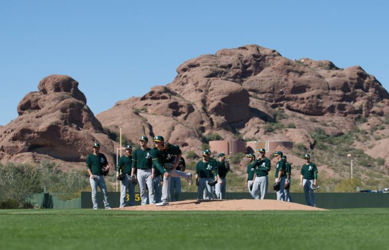 Oakland A's - spring training - 2014
