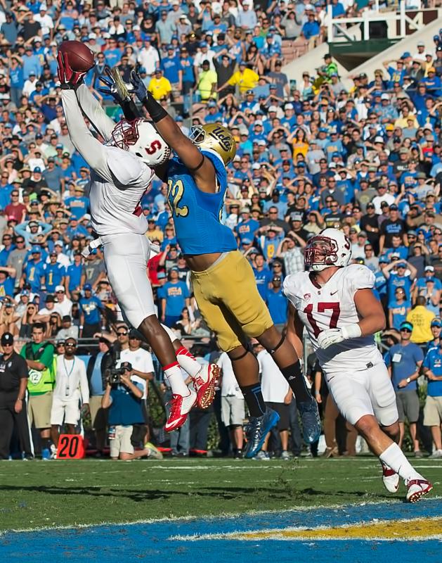 Kenny - Stanford v. UCLA - 2014 - jumping