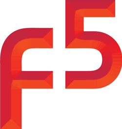 F5 logo RED
