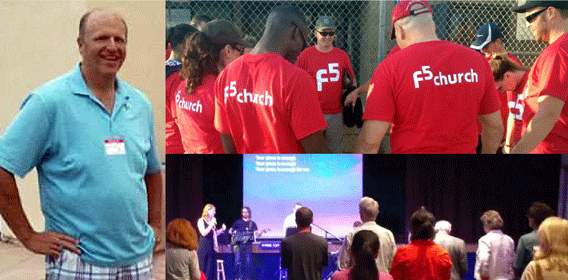 F5 with Pastor Craig, Softball Team and worship