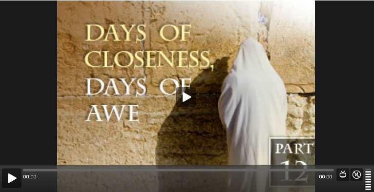 days of closeness days of awe part 12
