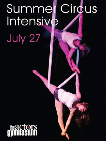 Summer Circus Intensive Showcase Poster