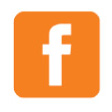 orange facebook icon