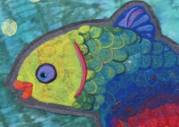 felted fish 