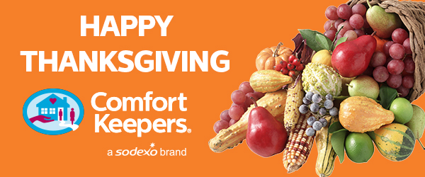 Happy Thanksgiving From Comfort Keepers